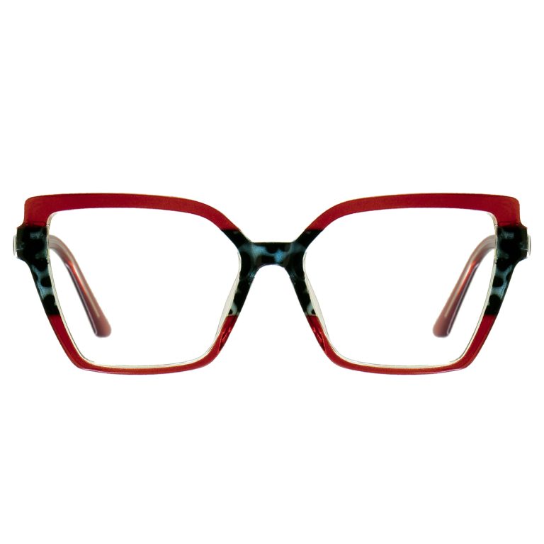 عینک طبی زنانه قرمز