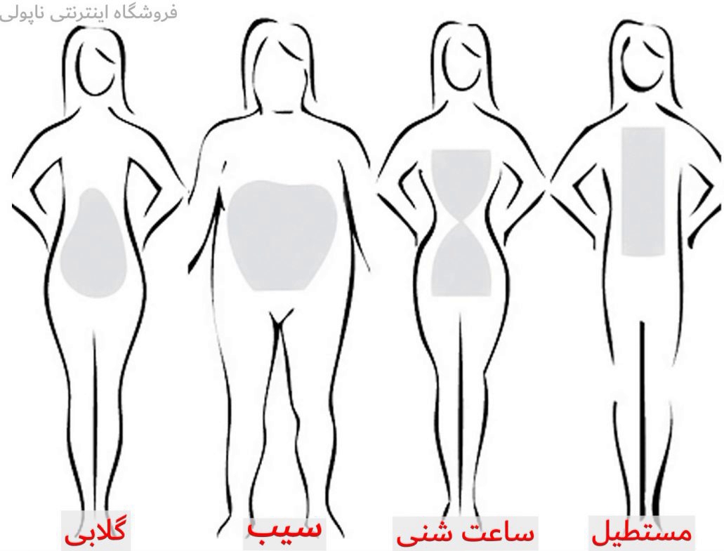 انواع فرم بدن برای انتخاب لباس مجلسی