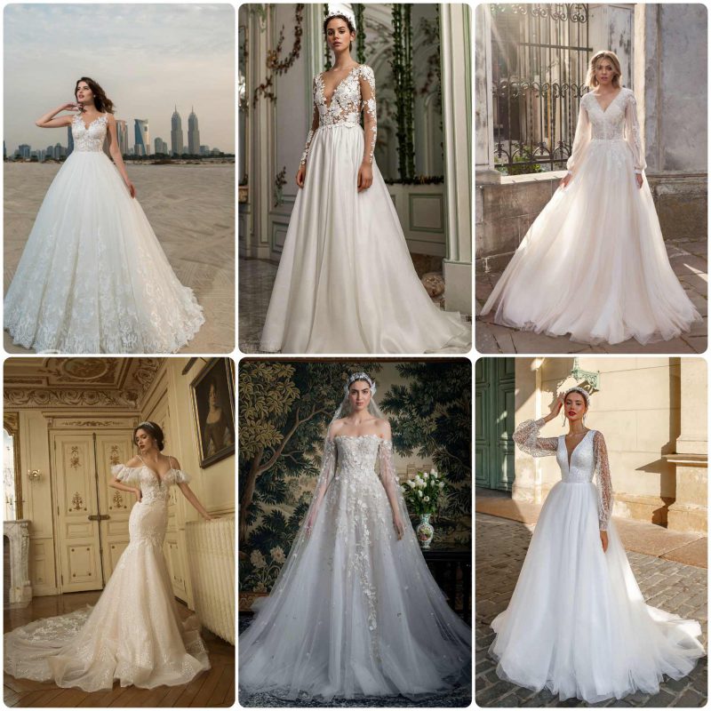 6 مدل لباس عروس زیبا